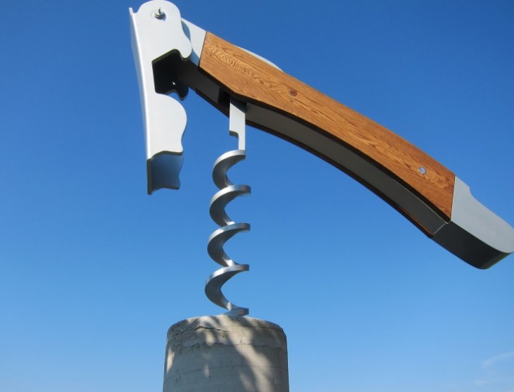 Corkscrew from Below