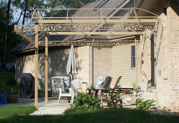 Winery Pergola Side