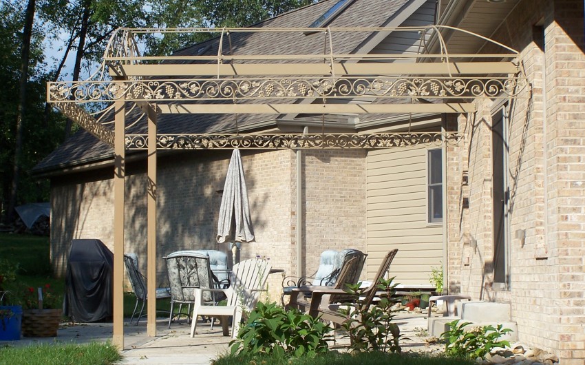 Winery Pergola Side