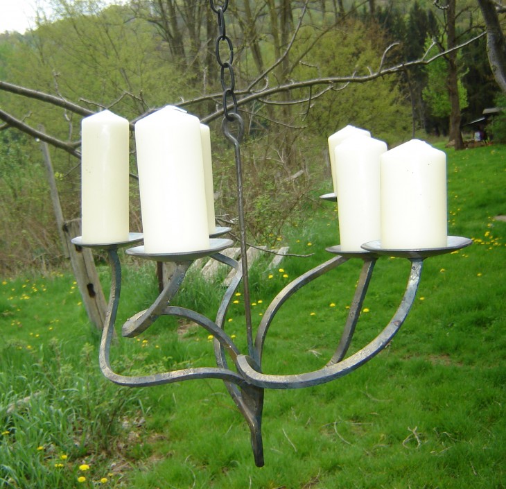 Outdoor Candle Chandelier