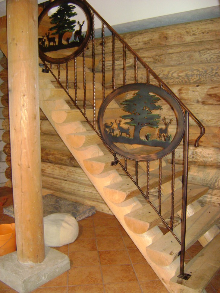 Forest Rustic Railing