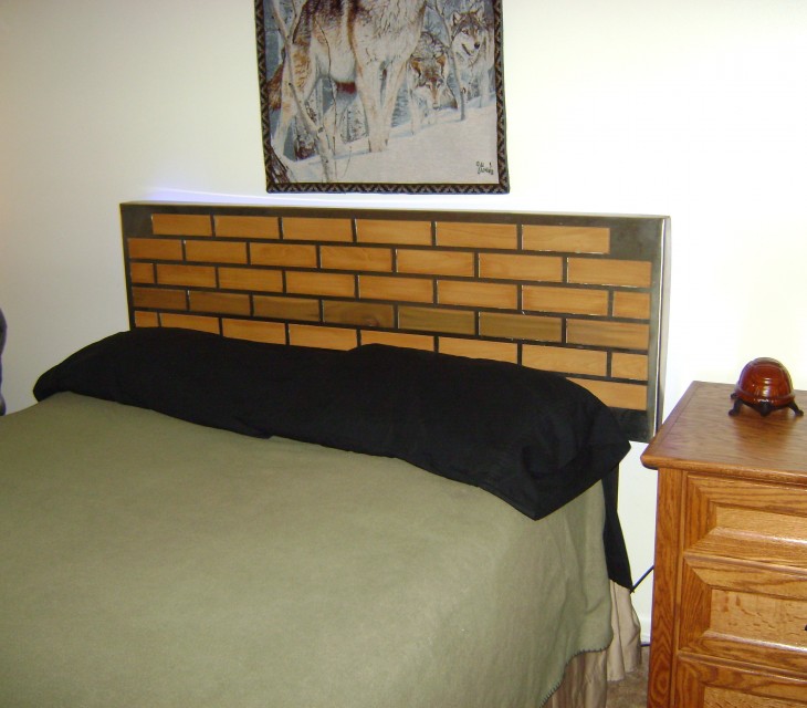 Brick Headboard
