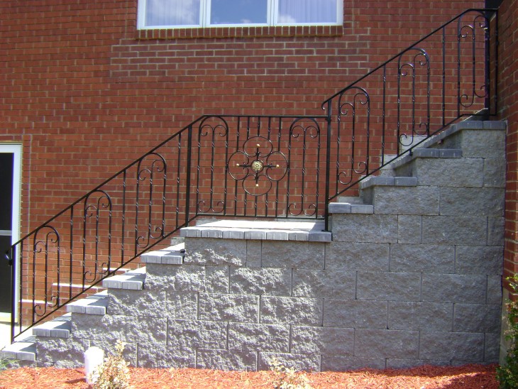 Black Stair Railing