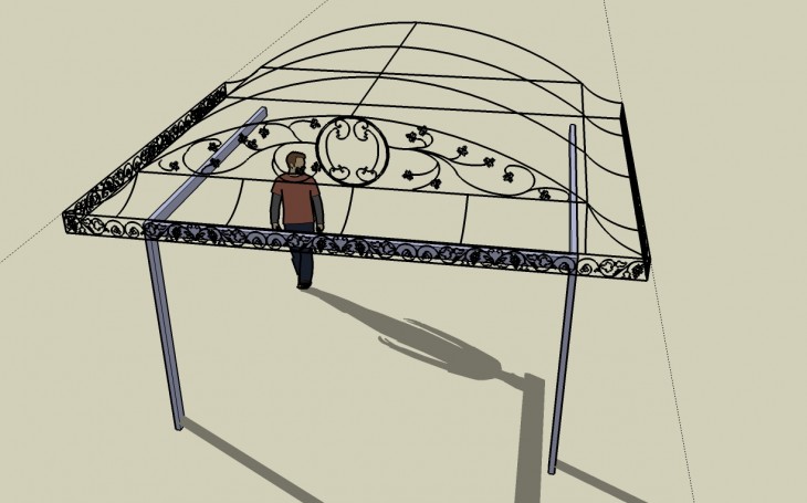 3D Pergola Concept