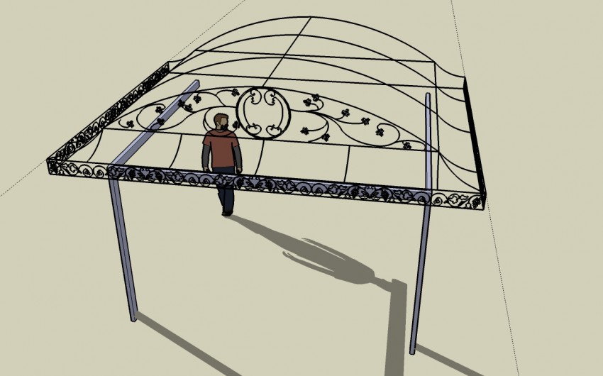 3D Pergola Concept