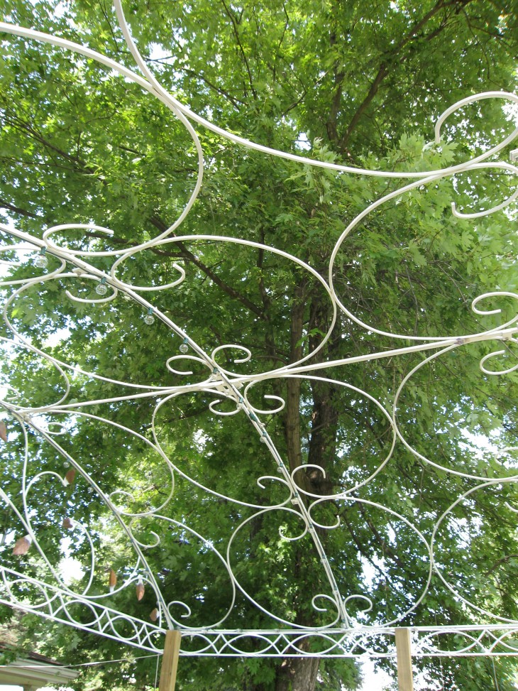 Pink Flower Pergola