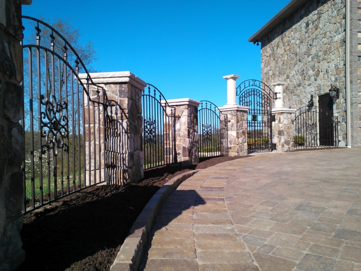 Decorative Fence and Gate