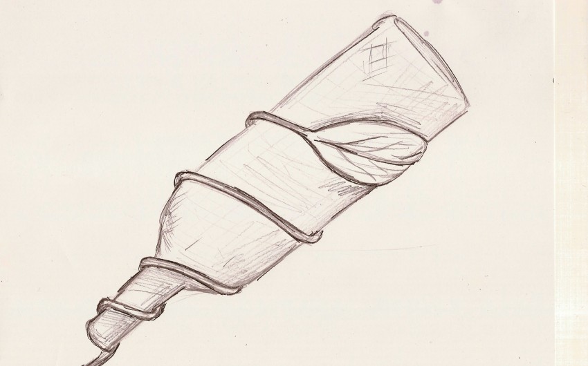 Wine Rack Sketch